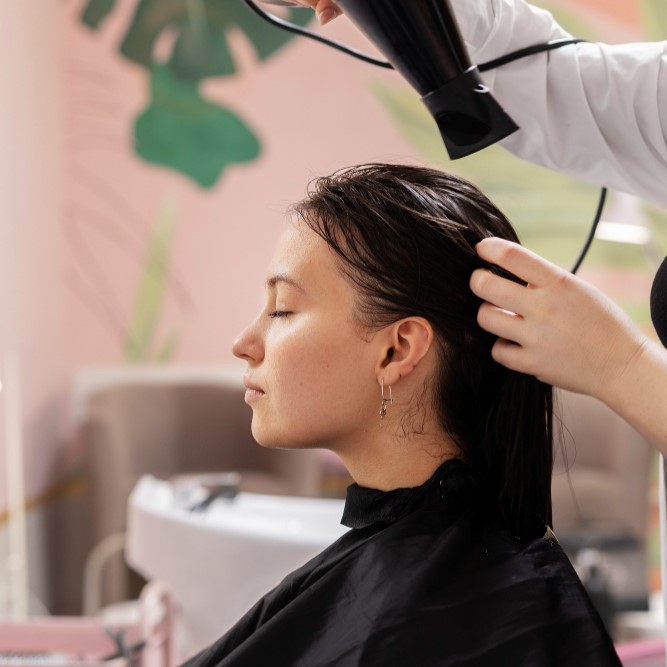 Wash, Haircut , Blow Dry